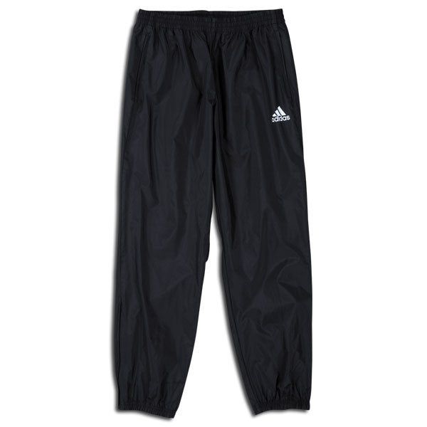 Adidas Youth Basic Rain Pant - Black/White Pants Extra X-Small Black/White - Third Coast Soccer