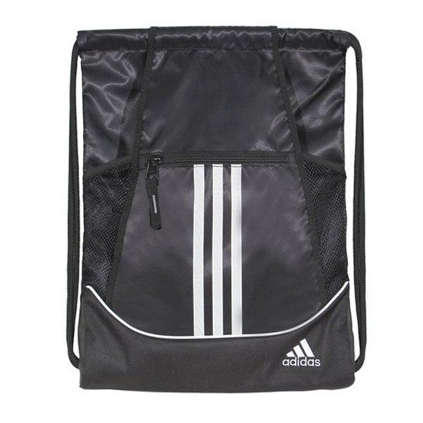 adidas Alliance II Sackpack - Black Equipment BLACK  - Third Coast Soccer