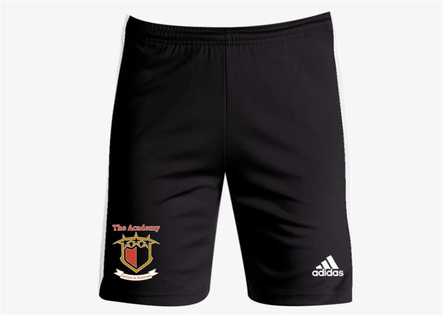 adidas SS Youth Squadra 21 Short - Black Southern States Soccer Black/White Youth Small - Third Coast Soccer