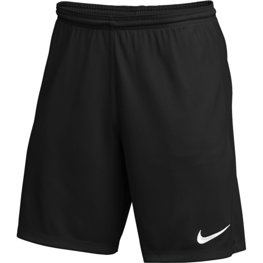 Nike Youth MSC Recreational Park III Short - Black (Optional) Mandeville Soccer Club Rec Black/White Youth Small - Third Coast Soccer