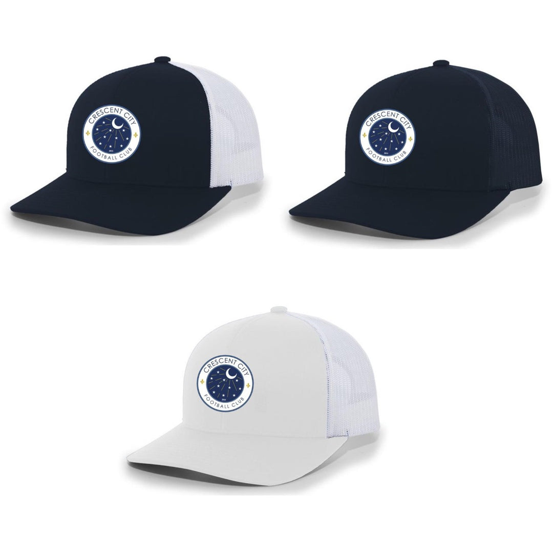 Crescent City FC Flexfit Premium Trucker Hat Crescent City Soccer   - Third Coast Soccer