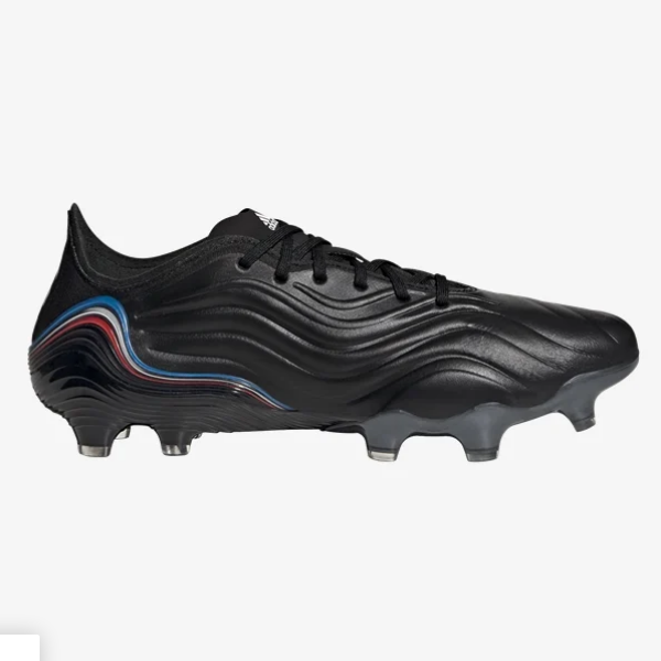 Adidas Copa Sense.1 FG - Black/White/Blue Rush Men's Footwear Closeout Black/White/Blue Rush Mens 7.5 - Third Coast Soccer