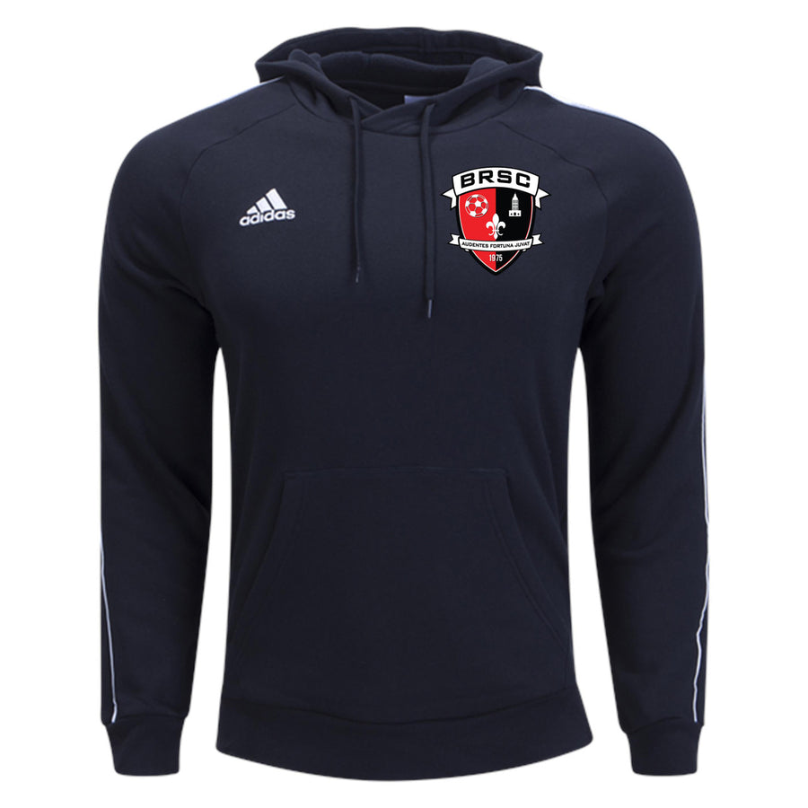 adidas BRSC Core 18 Hoody - Black BRSC Spiritwear Black Mens Small - Third Coast Soccer