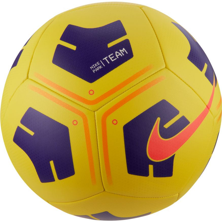 Nike Park Team Ball - Yellow/Violet Equipment YELLOW/VIOLET SIZE 5 - Third Coast Soccer