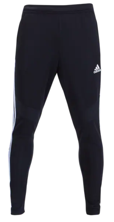 adidas Tiro 19 Training Pant -  Black Pants MENS SMALL BLACK/WHITE - Third Coast Soccer
