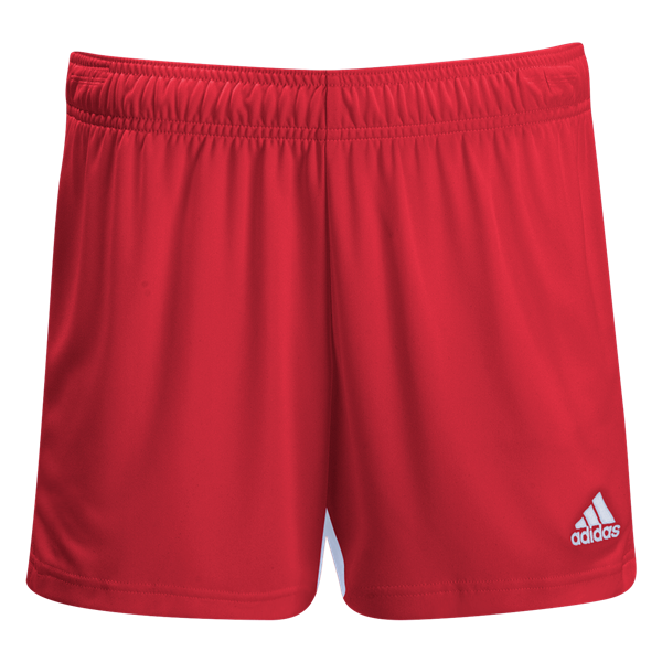 ADIDAS WMNS TASTIGO 19 SHO Shorts WOMENS EXTRA SMALL POWER RED/WHITE - Third Coast Soccer