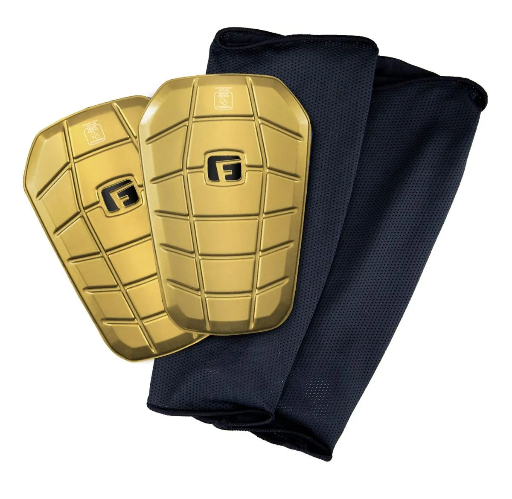G-Form Pro-S Blade Shin Guards - Gold Adult Shinguards Gold/Black XSmall - Third Coast Soccer