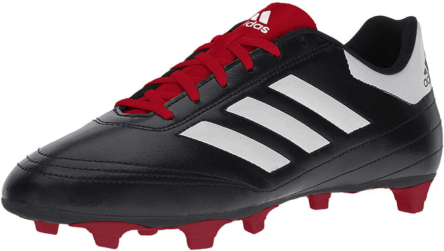 adidas Goletto VI FG - Black/White/Red Mens Footwear Black/White/Scarlet Mens 6.5 - Third Coast Soccer