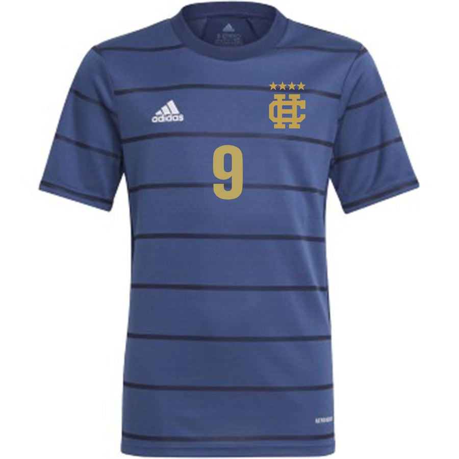 adidas Holy Cross Youth Campeon 21 Jersey - Navy HC 23 Youth Small Team Navy Blue - Third Coast Soccer