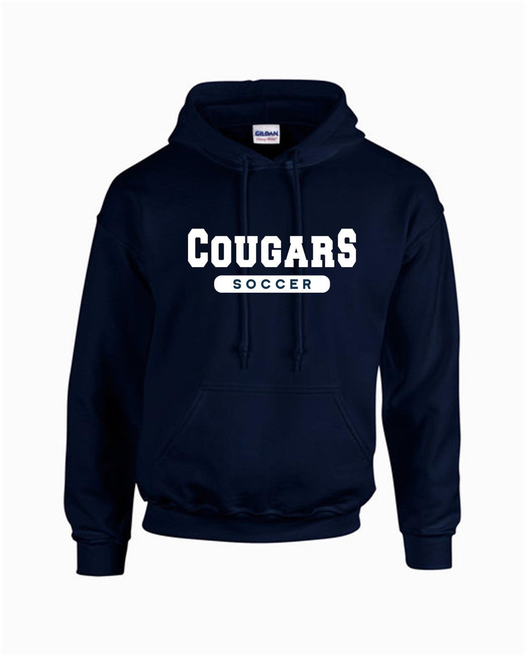 St. Thomas More Hooded Sweatshirt STMB 23 Navy Mens Small - Third Coast Soccer