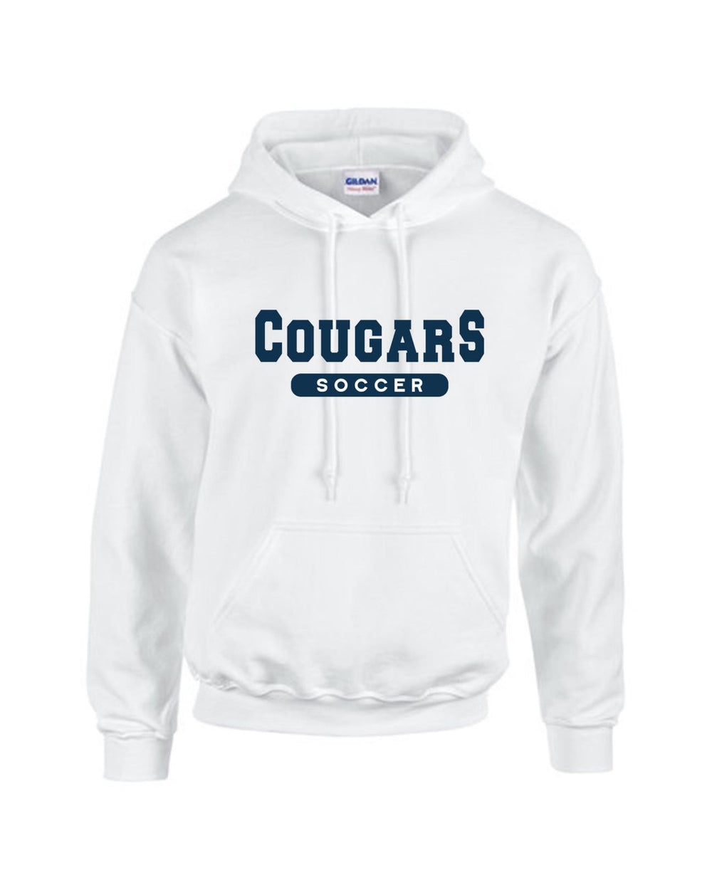 St. Thomas More Hooded Sweatshirt STMB 23 White Mens Small - Third Coast Soccer