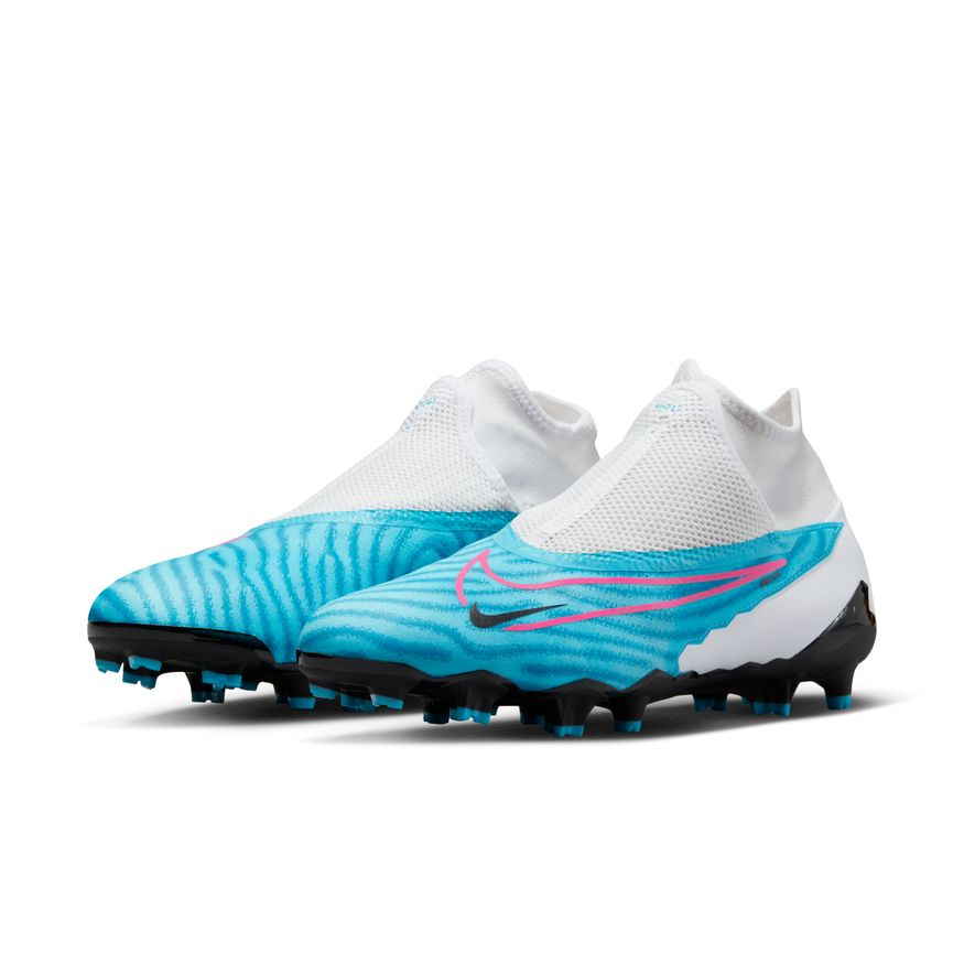Nike Phantom GX Pro Dynamic Fit FG - Baltic Blue/Pink Blast/White Mens Footwear Baltic Blue/Pink Blast/White Mens 6.5 - Third Coast Soccer