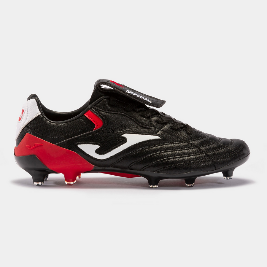 Joma Aguila Cup FG - Black/Red Mens Footwear Black/Red Mens 6.5 - Third Coast Soccer