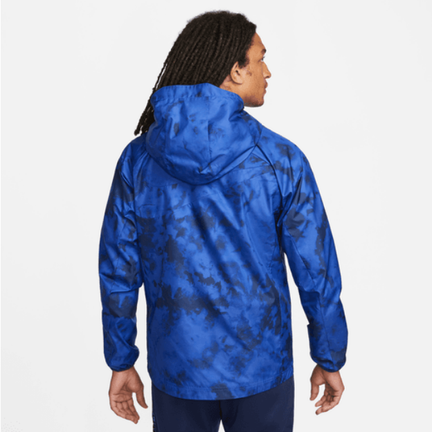 Nike USMNT Full Zip Graphic Jacket - Bright Blue/White International Replica Closeout Bright Blue/White Mens Medium - Third Coast Soccer