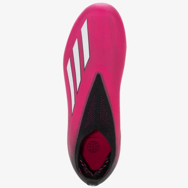 adidas Junior X Speedportal+ FG - Shock Pink/White/Black Youth Footwear Closeout   - Third Coast Soccer