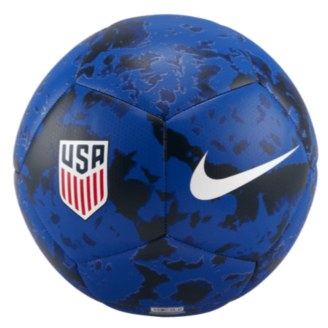Nike USA Pitch Ball - Bright Blue/Dark Obsidian Balls Bright Blue/Dark Obsidian/White 5 - Third Coast Soccer