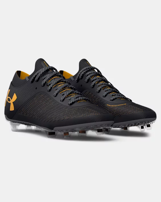 Under Armour Shadow Pro FG -  Black/White/Orange Men's Footwear Closeout Black/White/Orange Mens 8 - Third Coast Soccer