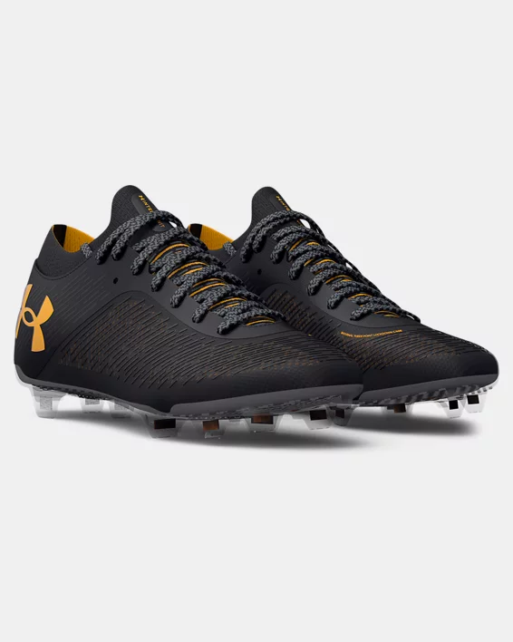 Under Armour Shadow Pro FG -  Black/White/Orange  MENS 8 BLACK/WHITE/ORANGE - Third Coast Soccer