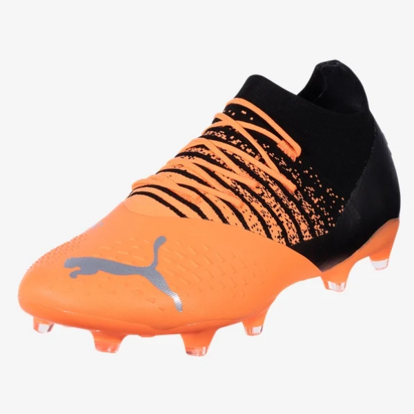 Puma Future Z 3.3 FG - Neon Citrus/Diamond Silver/Black Men's Footwear Closeout   - Third Coast Soccer