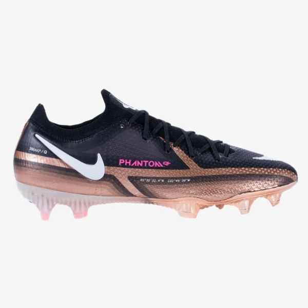 Nike Phantom GT2 Elite Q FG -  Metallic Copper/White/Black Men's Footwear Closeout Metallic Copper/White/Black Mens 7.5 - Third Coast Soccer