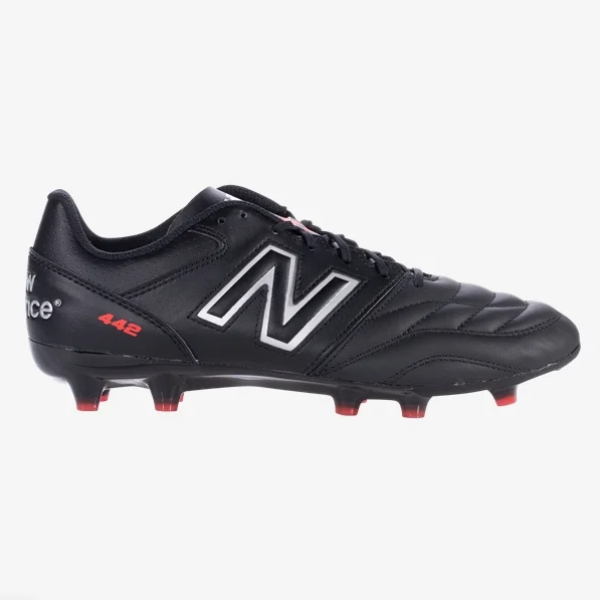 NB 442 V2 Team FG - Black/White Mens Footwear Mens 8 Black/White - Third Coast Soccer