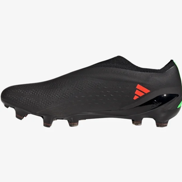 adidas X Speedportal+ FG - Black/Solar Red/Solar Green Men's Footwear   - Third Coast Soccer