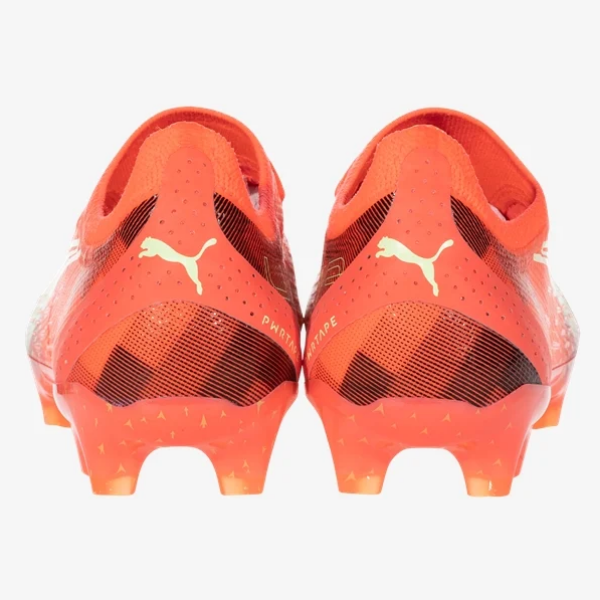 Puma Ultra Ultimate FG - Fiery Coral/Fizzy Light/Puma Black Mens Firm Ground Mens 7.5 Orange - Third Coast Soccer