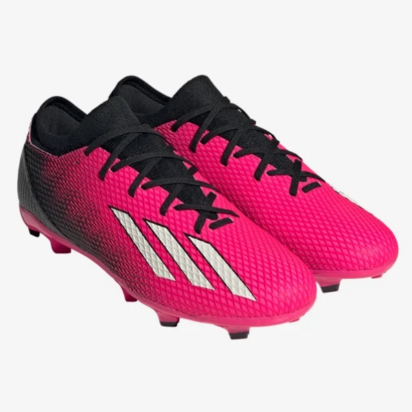Adidas X Speedportal.3 FG  - Shock Pink/White/Black  MENS 6.5 TEAM SHOCK PINK/ZERO MET/BLAC - Third Coast Soccer