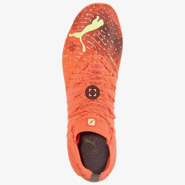 Puma Future 1.4 FG -Fiery Coral/Fizzy Light/Puma Black/Salmon Men's Footwear Closeout   - Third Coast Soccer