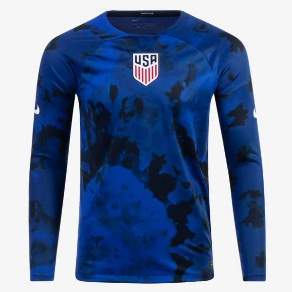 Nike USMNT Away Long Sleeve Jersey 2022 International Replica Closeout   - Third Coast Soccer