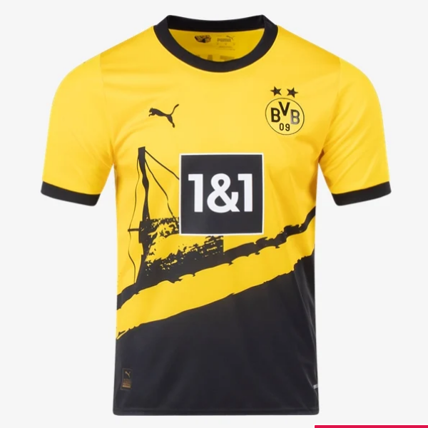 Puma Borussia Dortmund Home Jersey 23/24 Club Replica   - Third Coast Soccer