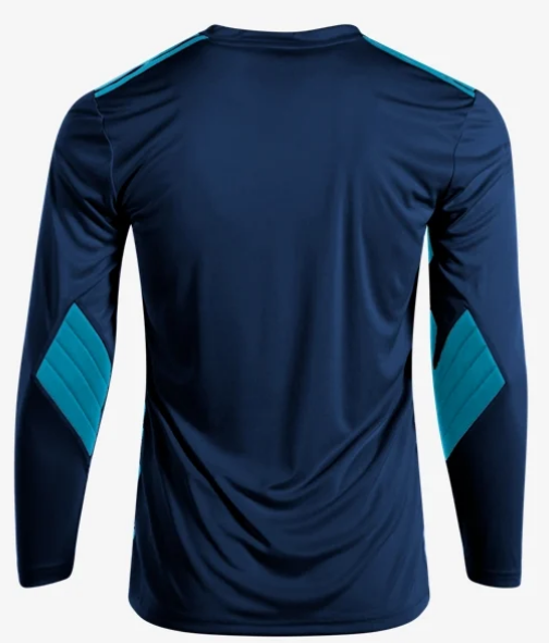 adidas Squadra 21 Goalkeeper Jersey  - Team Navy/Bold Aqua Goalkeeper   - Third Coast Soccer