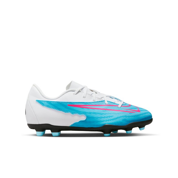 Nike Junior Phantom GX Club FG - Baltic Blue/Pink Blast/White Youth Footwear Closeout Baltic Blue/Pink Blast/White Youth 3 - Third Coast Soccer