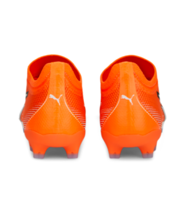 Puma Ultra Match FG - Ultra Orange/White/Blue Glimmer Men's Footwear Closeout   - Third Coast Soccer