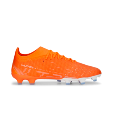 Puma Ultra Match FG - Ultra Orange/White/Blue Glimmer Mens Footwear Mens 8 Ultra Orange/White/Blue - Third Coast Soccer