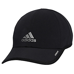 Adidas Superlite 2 Cap - Black/Silver Reflective Hats Black  - Third Coast Soccer