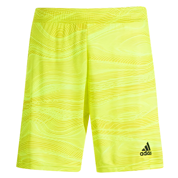 adidas Men's Condivo 21 Goalkeeper Short - Acid Yellow/Black Goalkeeper   - Third Coast Soccer