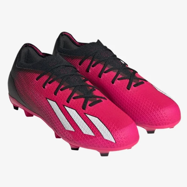adidas X Speedportal.1 FG Jr - Shock Pink/White/Black Youth Footwear YOUTH 1 Team Shock Pink/White/Black - Third Coast Soccer