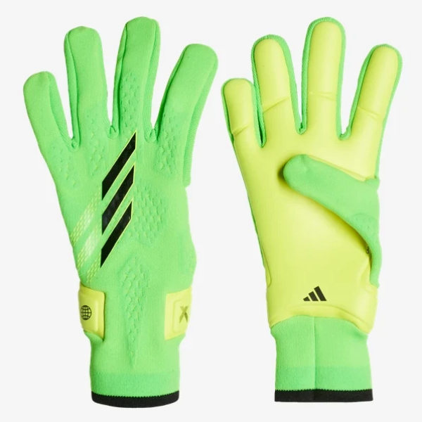 Adidas X Pro Goalkeeper Glove - Solar Green Gloves Size 10 Solar Green/Black/Solar Yellow - Third Coast Soccer