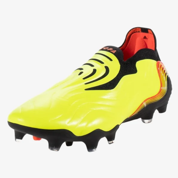 adidas Copa Sense+ FG - Solar Yellow/Black/Solar Red Men's Footwear Closeout Team Solar Yellow/Solar Red/Black Mens 8.5 - Third Coast Soccer