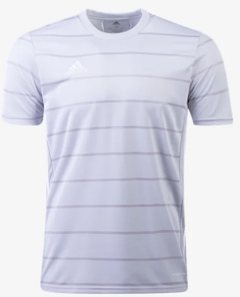 adidas Campeon 21 Jersey - Light Grey Jerseys Team Light Grey/ White Mens Small - Third Coast Soccer