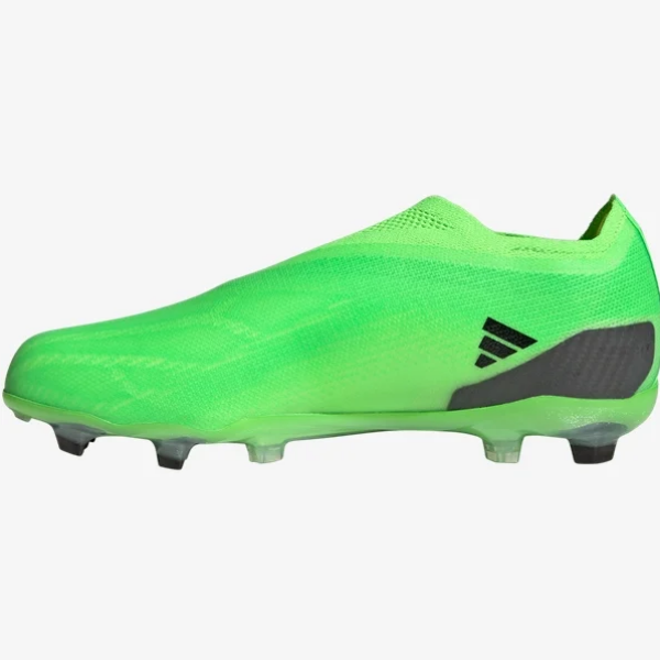 Adidas X Speedportal + FG Jr -  Solar Green/Black/Solar Yellow Youth Firm Ground Youth 4.5 Solar Green/Black/Solar Yellow - Third Coast Soccer