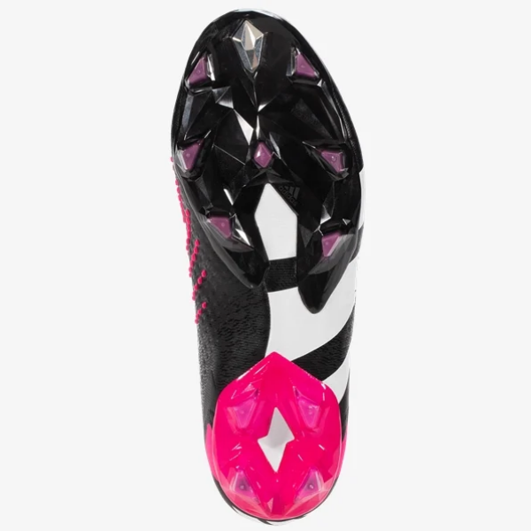 adidas Predator Accuracy.1 FG - Black/White/Shock Pink Men's Footwear Closeout   - Third Coast Soccer