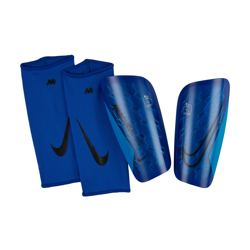 Nike Mercurial Lite Shin Guard - Baltic Blue/Photo Blue Adult Shinguards   - Third Coast Soccer