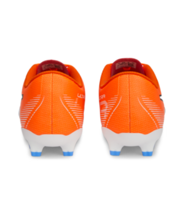 Puma Ultra Play FG Jr - Ultra Orange/White/Blue Glimmer Youth Firm Ground Ultra Orange/White/Blue Glimme Youth 11.5 - Third Coast Soccer