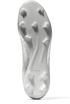 adidas Copa Pure.3 FG - White/Metallic Silver Mens Footwear Feather White/Zero Metallic Silver Mens 8.5 - Third Coast Soccer