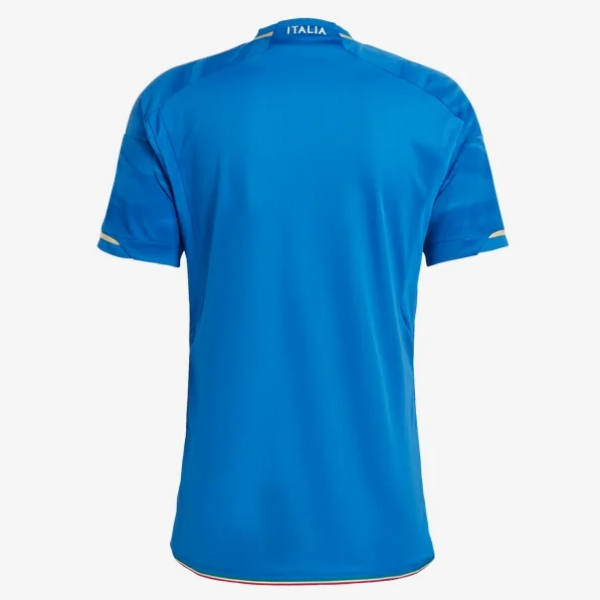 Adidas Italy Home Jersey 2023  Mens Medium Blue - Third Coast Soccer
