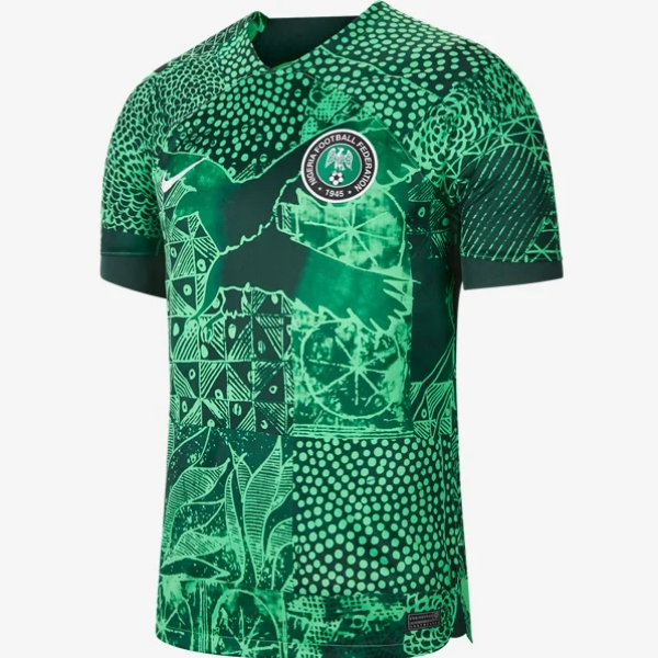 Nike Nigeria Youth Home Jersey 2022 International Replica Closeout Green Youth Small - Third Coast Soccer