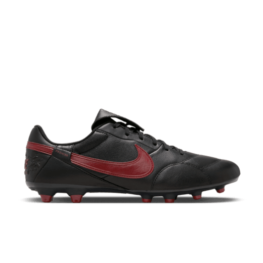 Nike Premier 3 FG - Black/Team Red Mens Footwear   - Third Coast Soccer