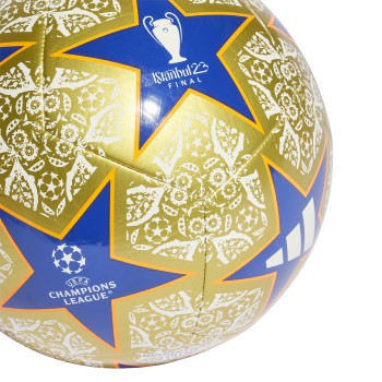 adidas UCL Club Ball - Gold Metallic/Team Royal/Solar Orange Equipment Size 4 Gold Met/Team Royal/Solar Oran - Third Coast Soccer